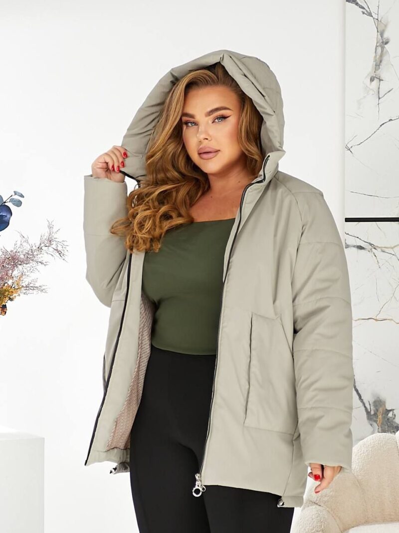 Kurtka zimowa z kapturem