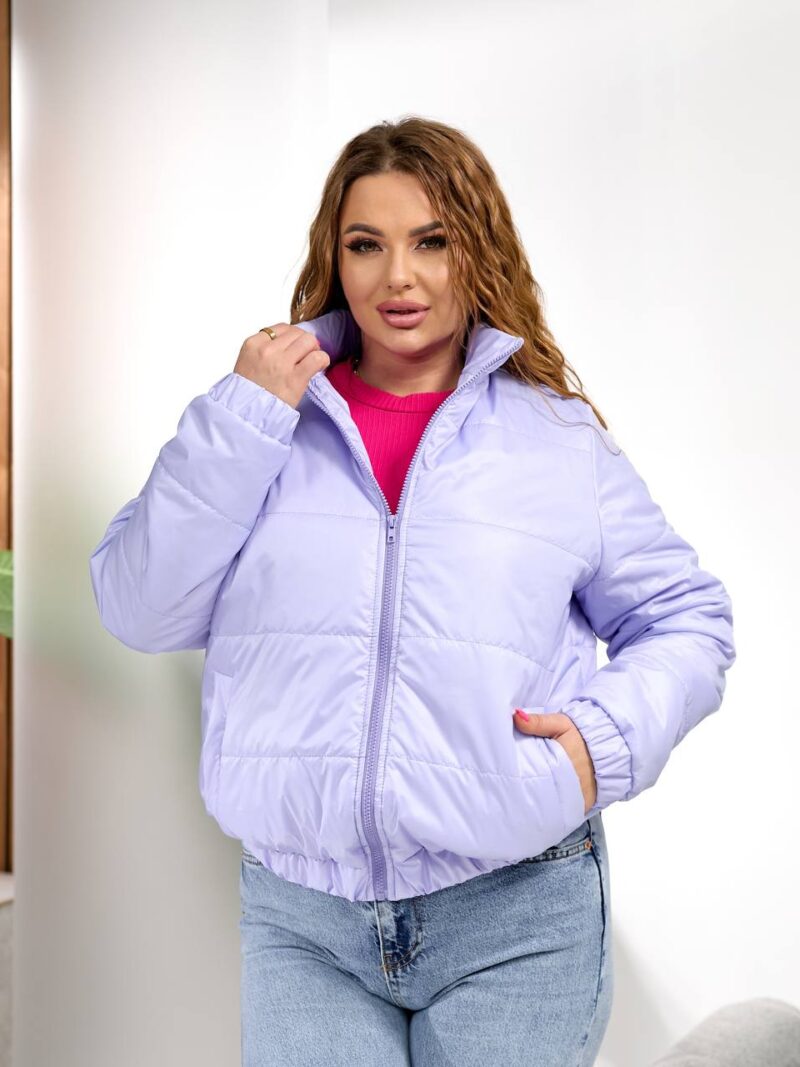 Modna pikowana kurtka